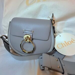 SALE- ALL CHLOE BAGS $750!!
Brand New Chloé Tess Storm Blue Crossbody